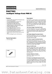 FAN7585SN datasheet pdf Fairchild Semiconductor