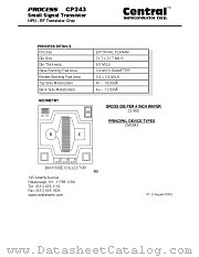 CP243 datasheet pdf Central Semiconductor
