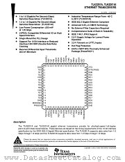 TLK2201AIRCPR datasheet pdf Texas Instruments