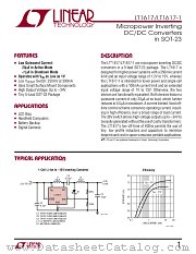 LT1617-1 datasheet pdf Linear Technology