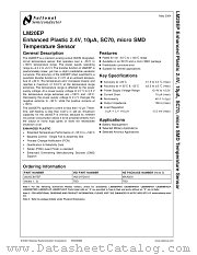 LM20EP datasheet pdf National Semiconductor