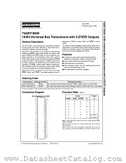 74ABT16500CSSC datasheet pdf Fairchild Semiconductor