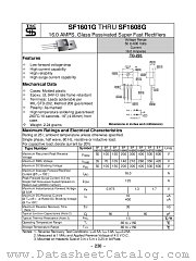 SF1601G datasheet pdf Taiwan Semiconductor