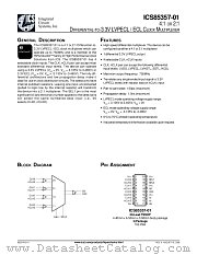 ICS85357-01 datasheet pdf Texas Instruments