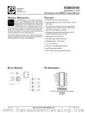 ICS8523I-03 datasheet pdf Texas Instruments