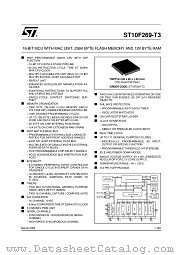 ST10F269Z2T6 datasheet pdf ST Microelectronics