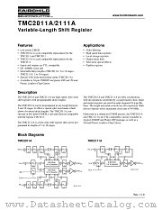 TMC2011AR3C datasheet pdf Fairchild Semiconductor
