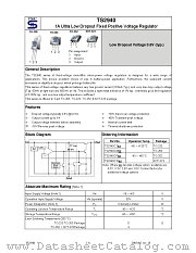 TS2940CW-25 datasheet pdf Taiwan Semiconductor