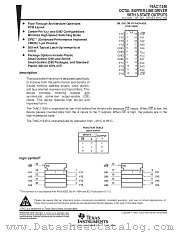 74AC11240DWR datasheet pdf Texas Instruments