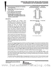 SNJ54ALS169BFK datasheet pdf Texas Instruments