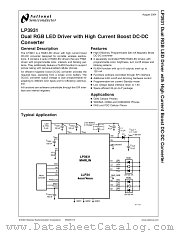 LP3931 datasheet pdf National Semiconductor