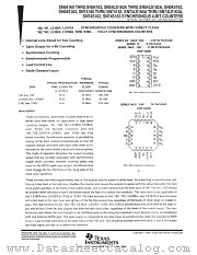 SNJ54S163W datasheet pdf Texas Instruments