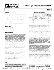 3B20-CUSTOM datasheet pdf Analog Devices