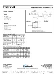 LP377TYL1-70G datasheet pdf Marktech Optoelectronics