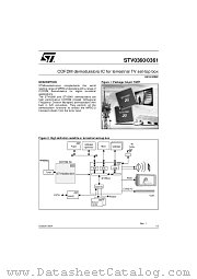 STV0360T datasheet pdf ST Microelectronics