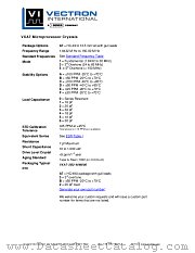 VXA7 datasheet pdf Vectron