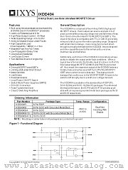 IXDD404SIA-16 datasheet pdf IXYS