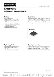 FAN8038C datasheet pdf Fairchild Semiconductor