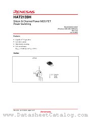 HAT2139H datasheet pdf Renesas