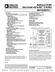 ADV7310KST datasheet pdf Analog Devices