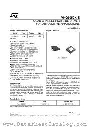 VNQ5050K-E datasheet pdf ST Microelectronics