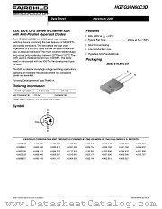 HGTG30N60C3D_NL datasheet pdf Fairchild Semiconductor