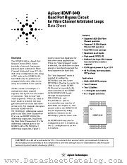 HDMP-0440 datasheet pdf Agilent (Hewlett-Packard)