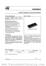VNQ830M-E datasheet pdf ST Microelectronics
