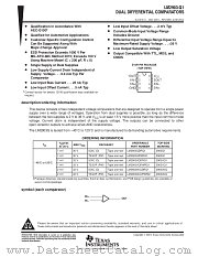 LM2903QDR datasheet pdf Texas Instruments