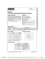 FIN1032MX datasheet pdf Fairchild Semiconductor