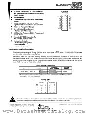 CD74AC175NSR datasheet pdf Texas Instruments