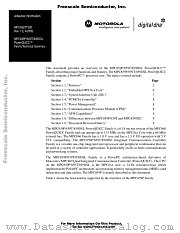 MPC859T datasheet pdf Freescale (Motorola)