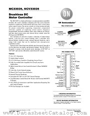 MC33035 datasheet pdf ON Semiconductor