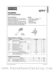 FQA9N90C datasheet pdf Fairchild Semiconductor