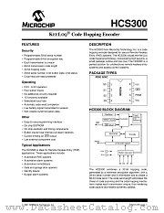 HCS300-I/P datasheet pdf Microchip