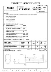 KLR05USD datasheet pdf Cosmo Electronics