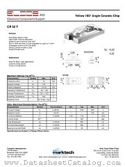 CR52Y datasheet pdf Marktech Optoelectronics