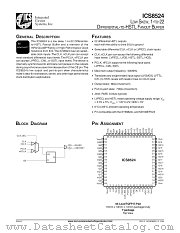 ICS8524 datasheet pdf Texas Instruments