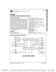LM2202MX datasheet pdf National Semiconductor