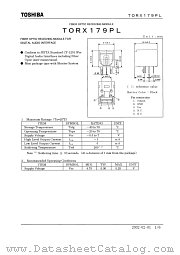TORX179PL datasheet pdf TOSHIBA