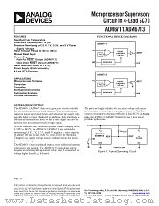 ADM6711SAKS-REEL7 datasheet pdf Analog Devices