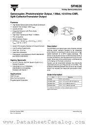 SFH636-X006 datasheet pdf Vishay