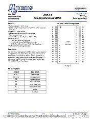 GS72108A datasheet pdf GSI Technology