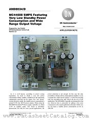 MC44608 datasheet pdf ON Semiconductor
