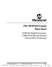 PIC18F86J15 datasheet pdf Microchip