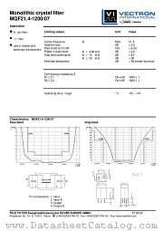 MQF21.4-1200/07 datasheet pdf Vectron