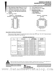 SN74HC175DT datasheet pdf Texas Instruments