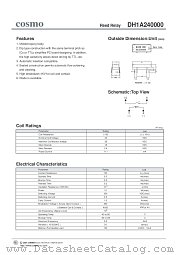 DH1A240000 datasheet pdf Cosmo Electronics