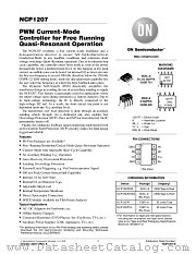 NCP1207P datasheet pdf ON Semiconductor