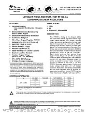 TPS79118DBVREP datasheet pdf Texas Instruments